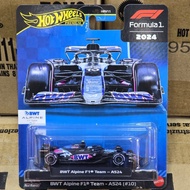 HOT WHEELS PREMIUM FORMULA 1 BWT ALPINE F1 10