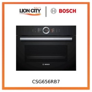 Bosch CSG656RB7 Series 8 Built-in compact oven with steam function 60 x 45 cm Black