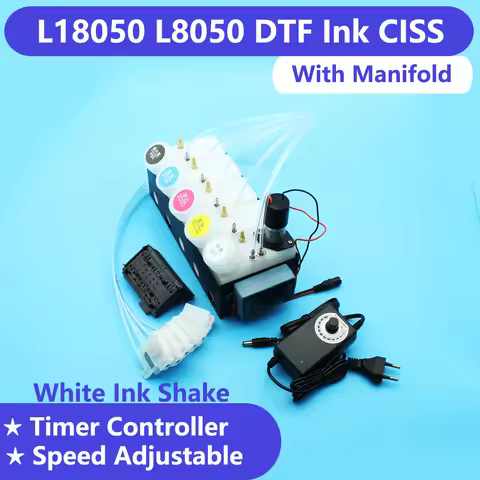 L18050 ET 8550 L8180 DTF CISS Convert Kit Printhead Manifold Damper For Epson XP600 EcoTank L8050 18