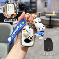 For Toyota Vios 2024 Key Cover Yaris/ Vios/ Ativ 2019-2022 TPU Car Key Case Holder Vios 2024 Accesso