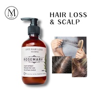 Rosemary Hair Loss & Scalp Shampoo - Itchy Scalp Oily Scalp Dry Scalp