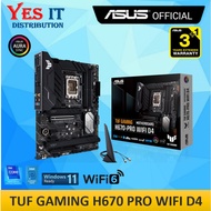 ASUS TUF GAMING H670 PRO WIFI D4 LGA1700 ATX MOTHERBOARD