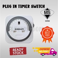 🔥SIRIM🔥13A 24Hours Plug In Timer 24HRS Timer Switch Programme Timer 定时开关插座