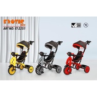 EXOTIC TRICHEL CHILDREN'S BIKE ET 2251 WITH MUSIC AND LIGHTS