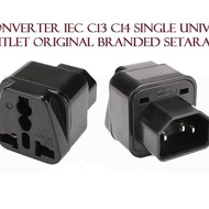 Jack Converter Converter ups iec C13 C14 single universal outlet 3 Pin UK Plug AC/
