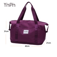 YINPIN Foldable hanging bag on the trolley case additional hanging bag luggage bag for women travel