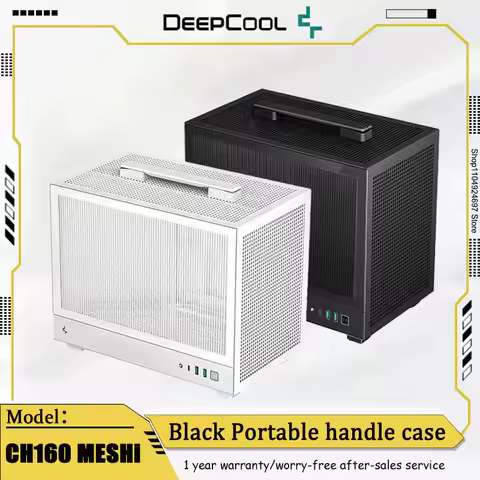 Deepcool CH160 MESHI Portable Laptop Case multi-air Duct Combination Supports 240 Water-Cooled ATX P