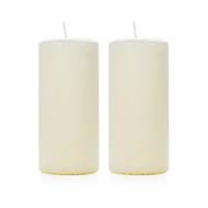 Pillar Candles - Various Sizes - Diameter 5.5cm & 7cm x Height 7cm/10cm/13cm - Sold in Pairs(2pcs)