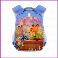YT2 Zootopia Cartoon Backpack Kids Ergonomic Spine Protection Preschool Elementary School Bag YT2