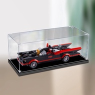 Lego Acrylic Display Box For lego Batman Series Batmobile 76188  Popmart Figurine Labubu Zimomo forS