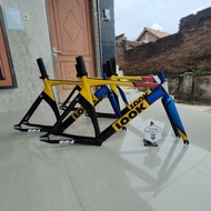 Promo Ready Frameset Fixie Look Bebas Riques Warna Diskon