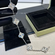 Four-leaf Clover Golden Five-Flower Bracelet European American Cross-Border Factory Direct Wholesale