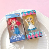 Sanrio Disney 迪士尼 q posket 扭蛋 迷你模型 美人魚 愛麗絲 Alice in wonderland Ariel 
