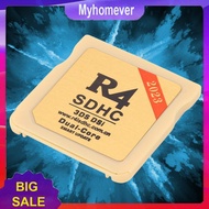 Secure Game Flashcard Gold White for R4 SDHC Digital Memory Card Portable Flashcard Video Game Card 