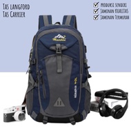 LANG FORD - 40L Waterproof Backpack Camping Bag