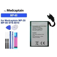 For Medcaptain MP-30 MP-60 Sys-6010 MP-30A 1500mAh Reliable Power Medical Equipment Battery Stable