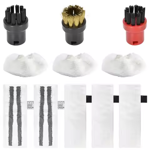 ABWP-Microfibre Cloth Set For Karcher SC1 SC2 SC4 SC5 Steam Cleaners