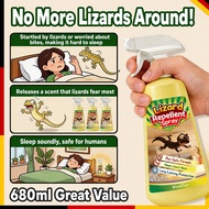 Large 680ml Spray cicak paling berkesan Lizard repellent spray Cicak repellent Penghalau cicak Lizar