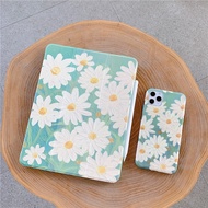 Cute Daisy For iPad AIR 2 3 10.5 Pro 2019 7th 10.2 inch Case for iPad 2017 2018 9.7 Mini 5 Cover Capa With Pencil Holder Cases