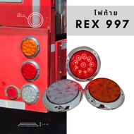 REX 997 Sammit Tail Light Coke Round LED Truck By T.S.Motor
