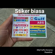 Ordinary Stickers universal Garage Diorama Accessories