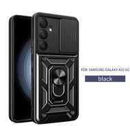 Samsung A55 (5G) Robot Armor Case Transformer/ Samsung A55 5G Camera Cover Magnetic StandRing Sam A5