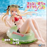 100% 全新 Taito 不起眼女主角培育法 fine Eriri 澤村 史賓瑟 英梨梨 Aqua Float Girls 泳圈 水泡 ver