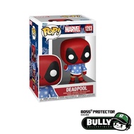 Funko POP : Holiday- Deadpool(Swtr) 1283 With Protector (Non-Mint) [Sold By Bully Boy Collectibles]