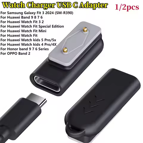 Watch Charger USB C Adapter Magnetic Type C Charger Adapter Watch Charger Adapter for Samsung Galaxy
