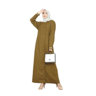 GAMIS PEMDA PDH GURU BUMIL IBU HAMIL SERAGAM KEKI KHAKI HONORER DINAS  JUMBO LD 140
