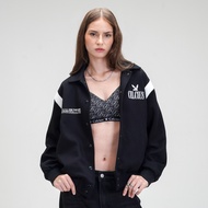 Celcius WOMAN Playboy Bunny Bomber Jacket I31000042W Black Bomber Jacket Woman