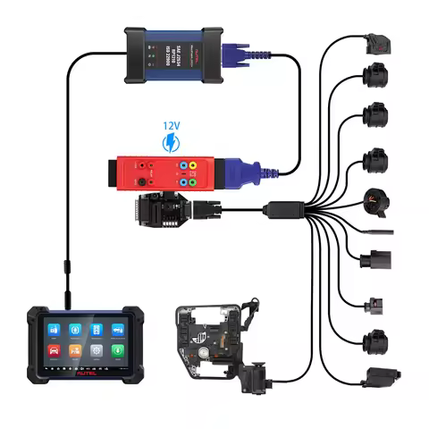 GODIAG Gearbox Cable 9-in-1 for V-A-G V30 DQ200 DL501 VL300 VL381 DQ500 DQ250 DQ380 DQ381 DQ400E DL3