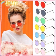 JONY Round Sunglasses Retro Disco Party Circle Glasses