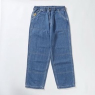 外國預訂 Carhartt WIP x Invincible 联名款  Removed Pocket Double Knee Pant  雙膝口袋 刺繡logo 寬松直筒牛仔褲