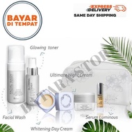 Paket MS Glow Ultimate Super / msglow ultimate series + Serum Luminous / Serum Lifting - Paket wajah
