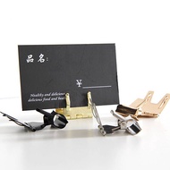 [Tech] Cake Metal Clip Shelf Edge Sign Holder Food Label Display Stand Up Price Tag Clamp On Boutiqu
