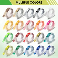 Compatible Dymo Embossing Tape 3D Effect / Motex E101 Refill Label Tape 9mm x 3m for  Dymo Organizer