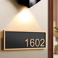 unit number signage door unit number house number door House number Apartment Room Number Number pla
