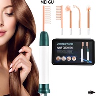 MEIGU Vortex Comb Bundle, 4 Settings Easy to Use Vortex Hair Growth Wand,  Nourishes Hair Roots High