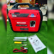 WELPRO เครื่องกำเนิดไฟฟ้า อินเวอร์เตอร์ รุ่น WP3300i (220V 3.0kW 13.6A) เครื่องยนต์ 4 จังหวะ เครื่อง