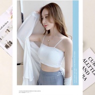 Cool cotton blazer, vermicelli straps, bra and fashion accessories