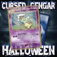 POKEMON TCG HOLOGRAM SPECIAL HALLOWEEN CARD - CURSED GENGAR