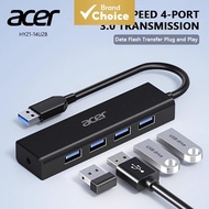 Acer HY21-14U2B， 4-port USB 2.0/3.0 hub distributor, 15/100cm size, portable USB extender plug and p