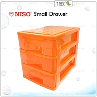 Niso Small Drawer 3/5 Tier / Countertop Mini Drawers Storage Cabinet /Office Desk Stationery Medicine Drawers/Laci Kecil