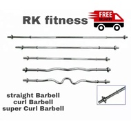 Barbell Straight Curl Super Curl Bar Standard Barbell gym