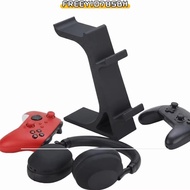 FREEYIO785BH PS5 Controller Stand, 3-in-1 Design 2-layer Structure Gaming Organizer, Creative Stable