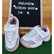 Preloved FILA Rubber shoes for Kids B2310