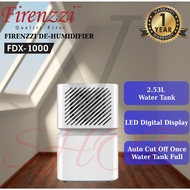 [BUBBLE WRAP]FIRENZZI DEHUMIDIFIER (10L DE-HUMIDIFYING CAPACITY) FDX-1000