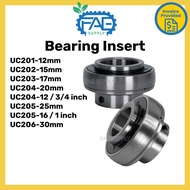 UC 201 202 203 204 205 206 204-12F 205-16F UC204 UC205 Pillow Block Insert bearing