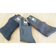 3 Pairs assorted colours xtra tick and long socks
